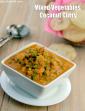 Mixed Vegetables Coconut Curry, Sabzi ka Salan